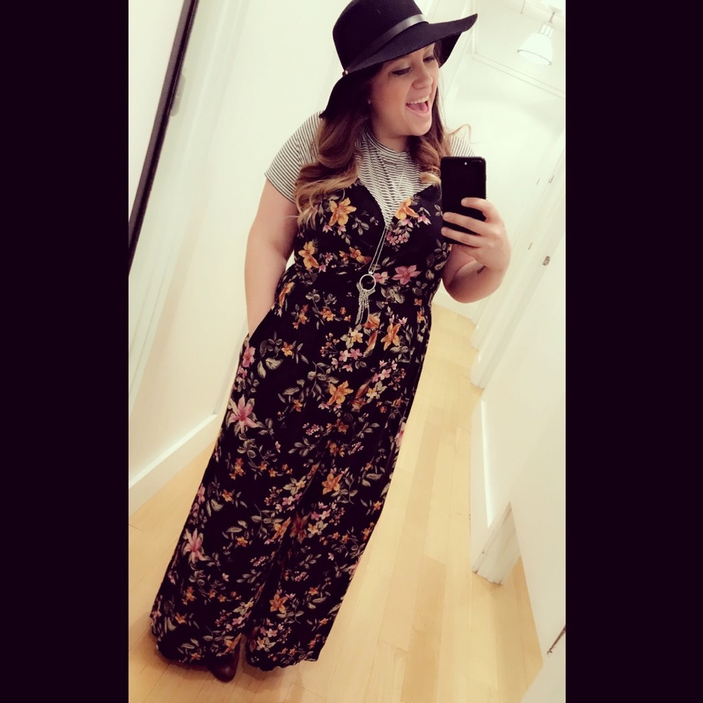 Floral Jumpsuit.